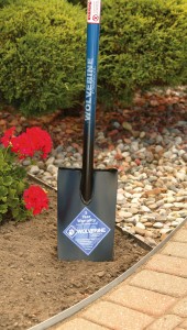 Details about   Wolverine DH-12SB All Steel D Handle Spade Shovel 12” Metal Straight Blade Blue 